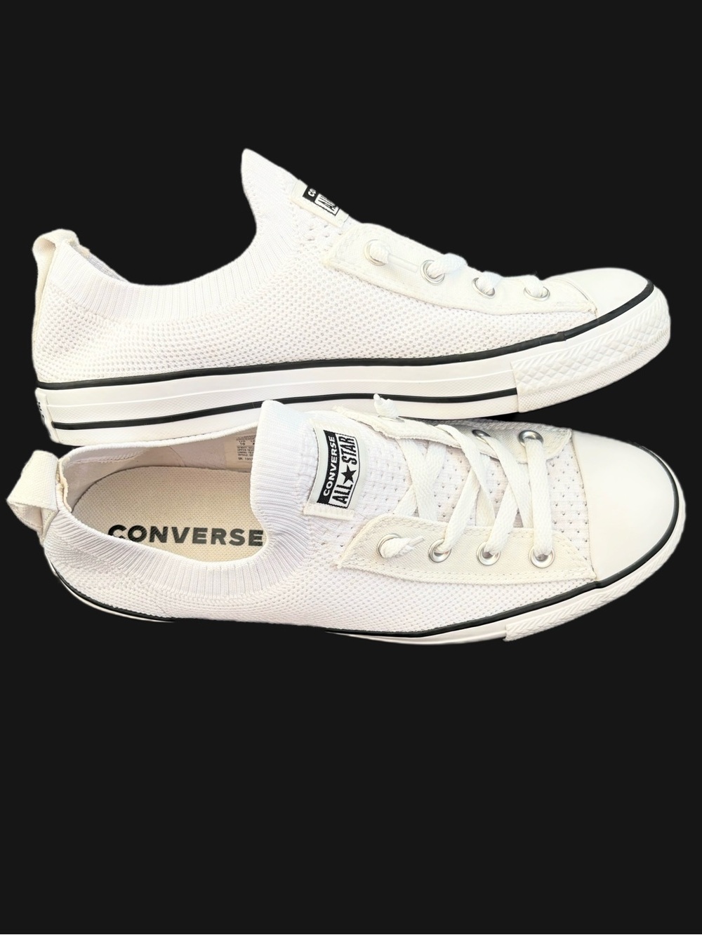 Women’s Converse Chuck Taylor All Star Shoreline Knit Slip On Sneaker White 41.5